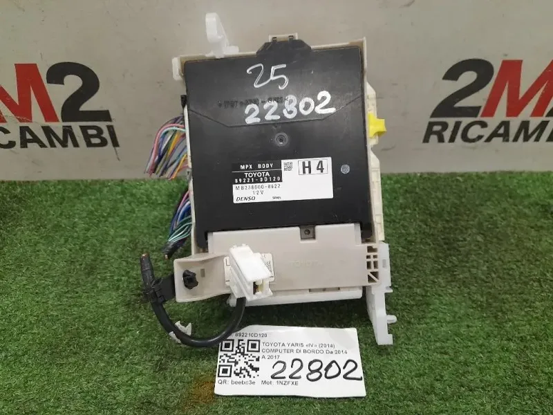 Computer DI Bordo 892210D120 Toyota Yaris IV 2014