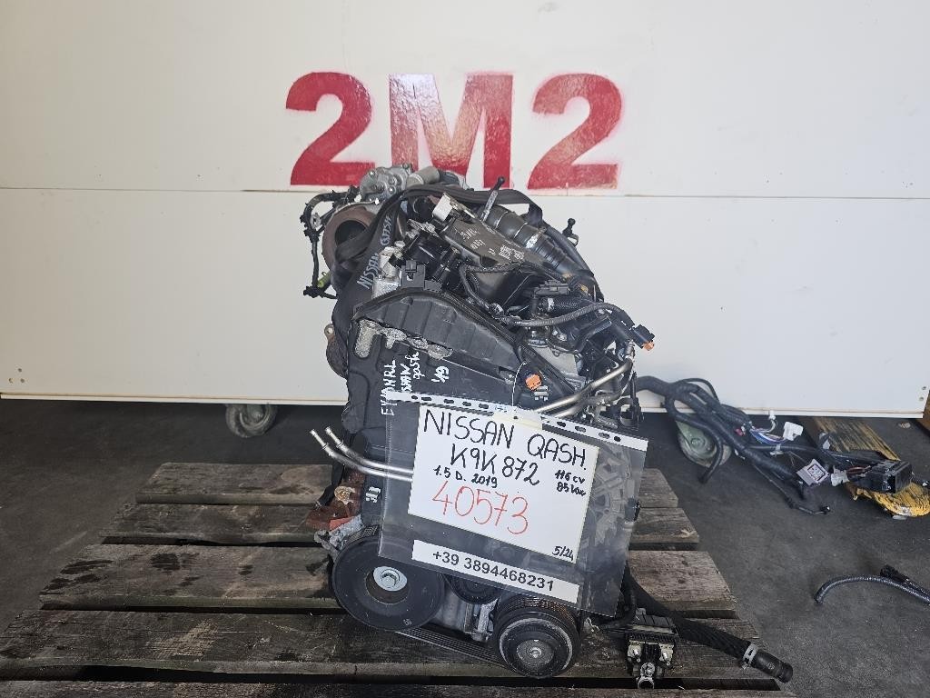 Motore Completo K9K 872 116 CV 85 KW Nissan Qashqai II 2017