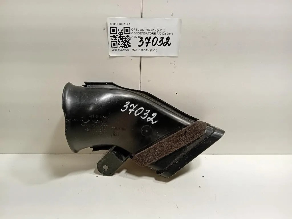 Condensatore AC 39087140 Opel Astra K 2016