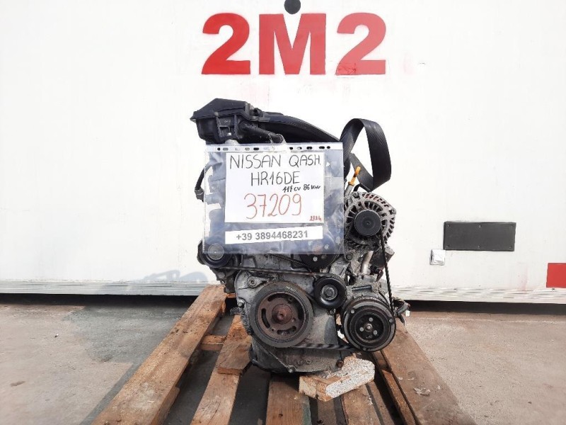 Motore Completo HR16DE 117CV 86KW Nissan Qashqai+2 2010