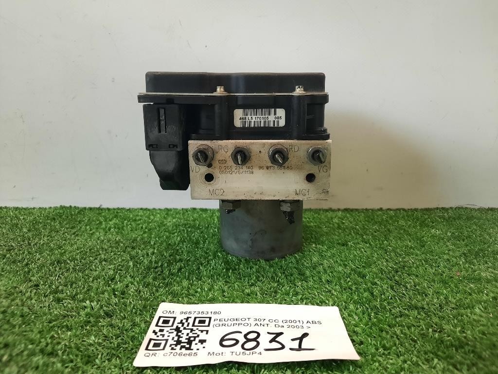 ABS Gruppo ANT 9657353180 Peugeot 307 CC 2001