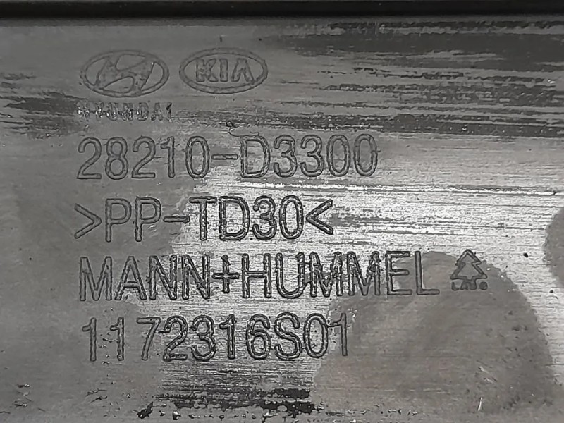 Condotto Aspirazione ARIA DX 28210D3300 Kia Sportage IV 2018