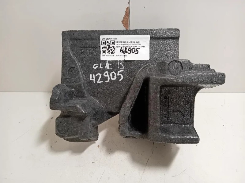 Condotto Aspirazione ARIA DX 2925050530 Mercedes Classe GLE W166 2015