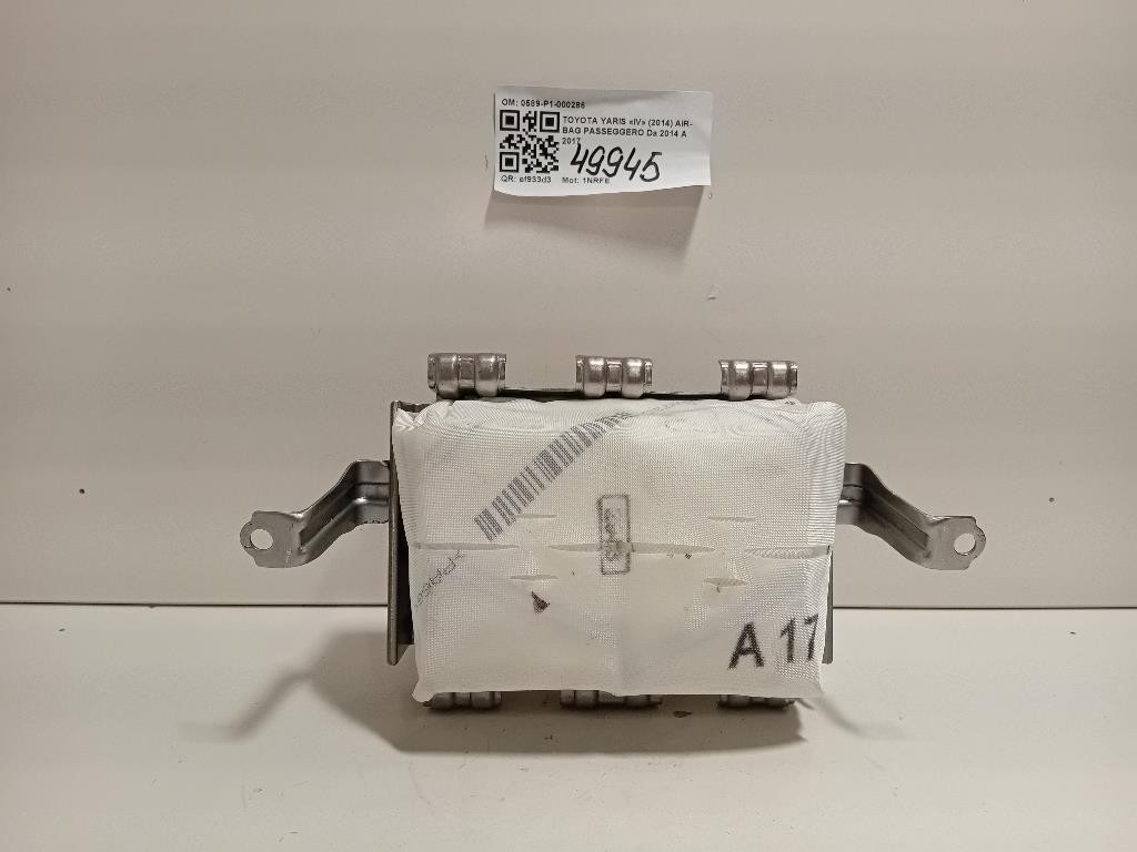 Air-bag Passeggero 0589-P1-000286 Toyota Yaris IV 2014