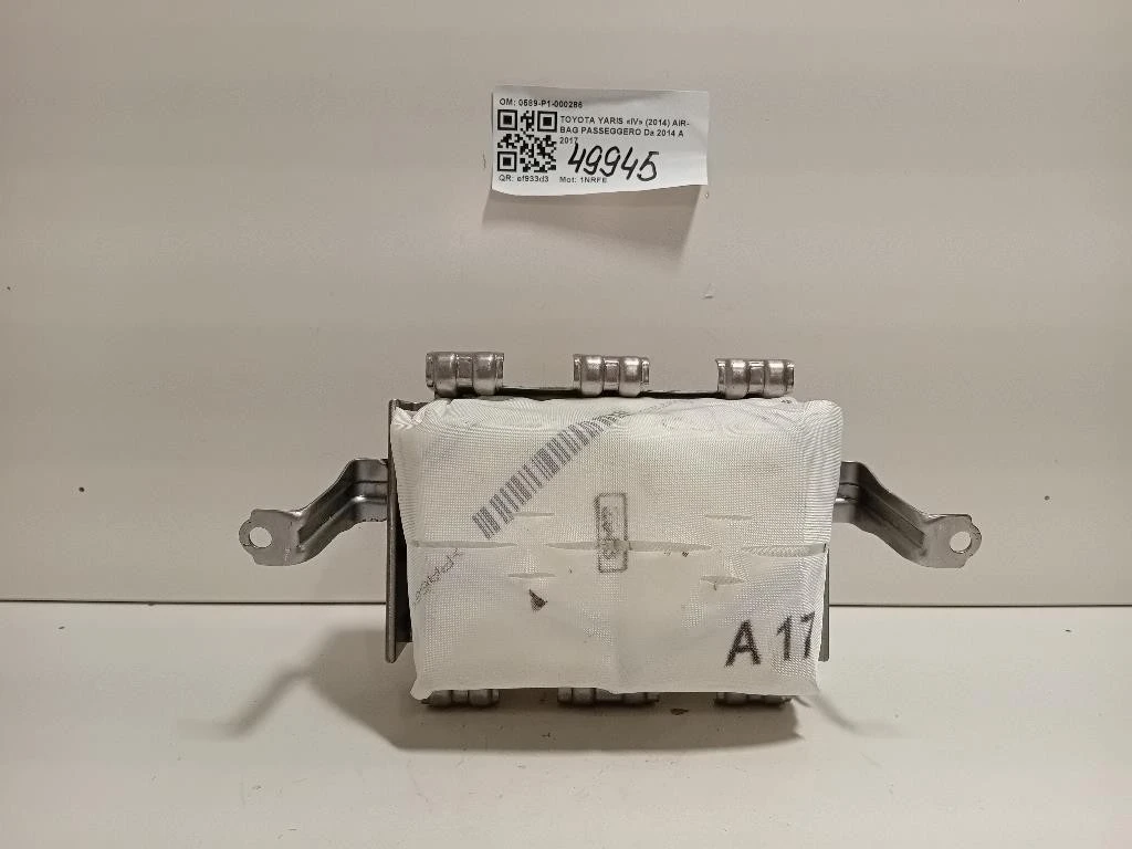 Air-bag Passeggero 0589-P1-000286 Toyota Yaris IV 2014