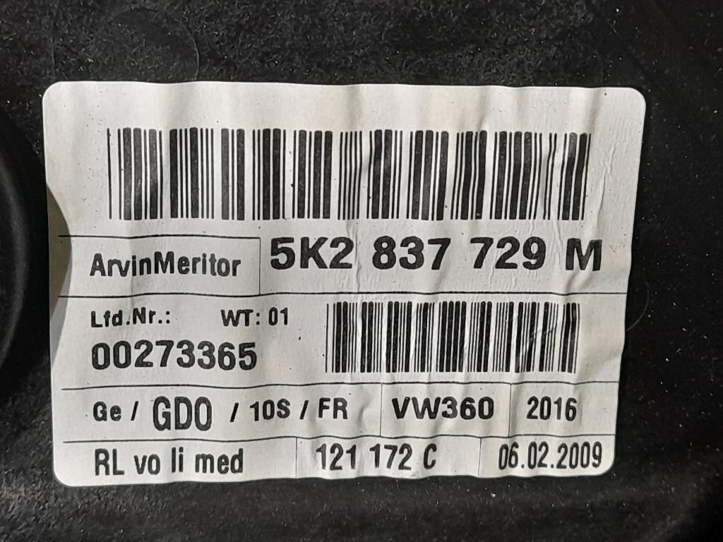 Porta ANT SX Volkswagen GOLF VI 2009