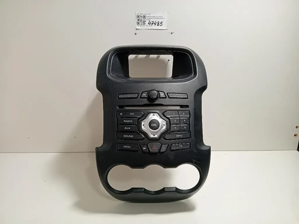 Console Centrale AB39-18K811-AD Ford Ranger IV 2012