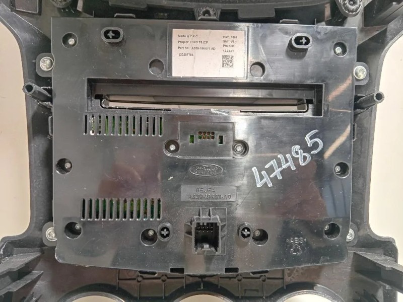 Console Centrale AB39-18K811-AD Ford Ranger IV 2012