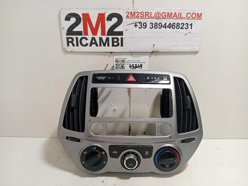 Console Centrale 84704-1J630 Hyundai I20 I 2009