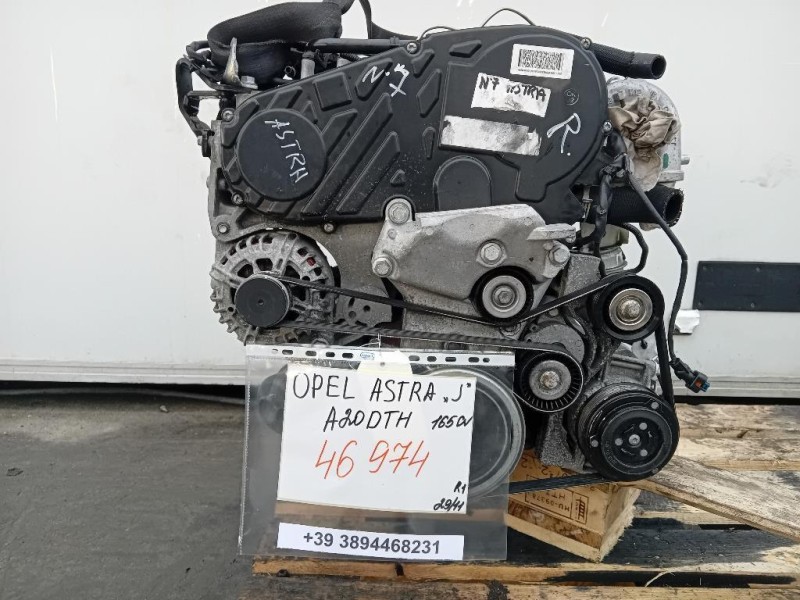 Motore Completo A20DTH 165 CV Opel Astra J SW 2010