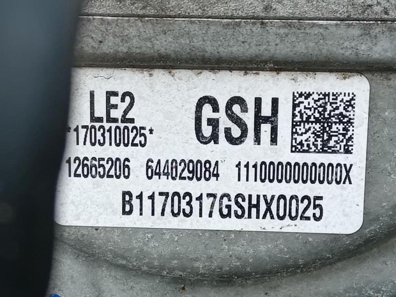 Motore Completo B14XFT 150 CV 110 KW Opel Astra K 2016