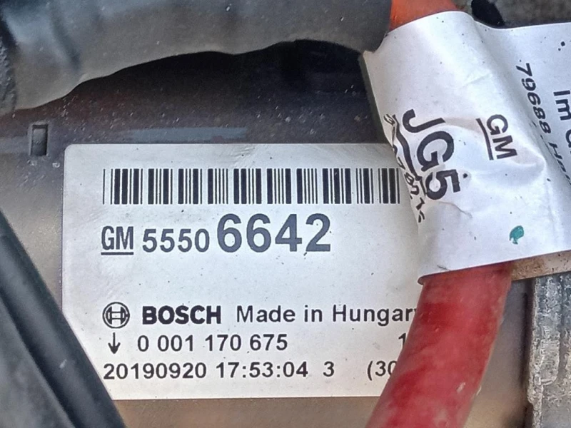 Motore Completo B10XFL 105 CV 77 KW Opel Astra K 2016