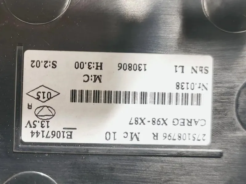 Console Centrale CONSOLE CENTRALE Renault CLIO IV 2016