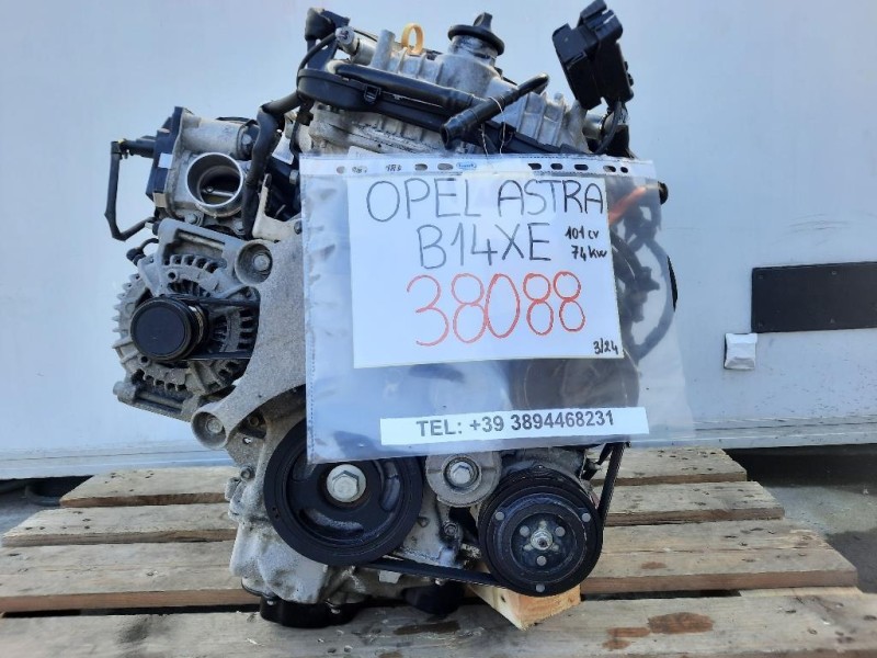 Motore Completo B14XE 101CV 74KW Opel Astra K 2016
