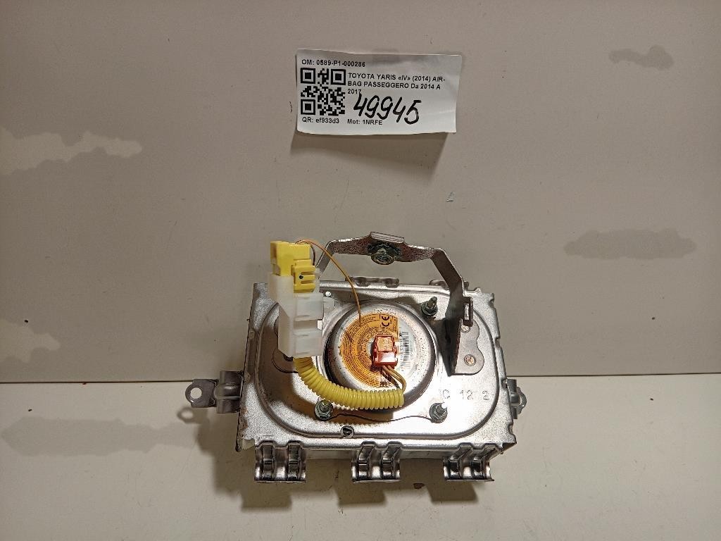 Air-bag Passeggero 0589-P1-000286 Toyota Yaris IV 2014