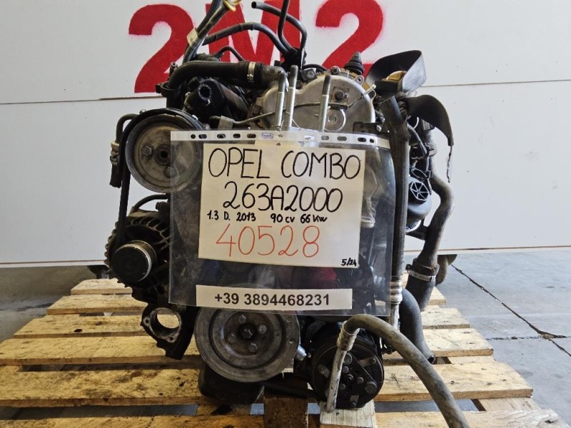 Motore Completo A13DT 263A2000 90 CV 66 KW Opel Combo D TOUR 2012