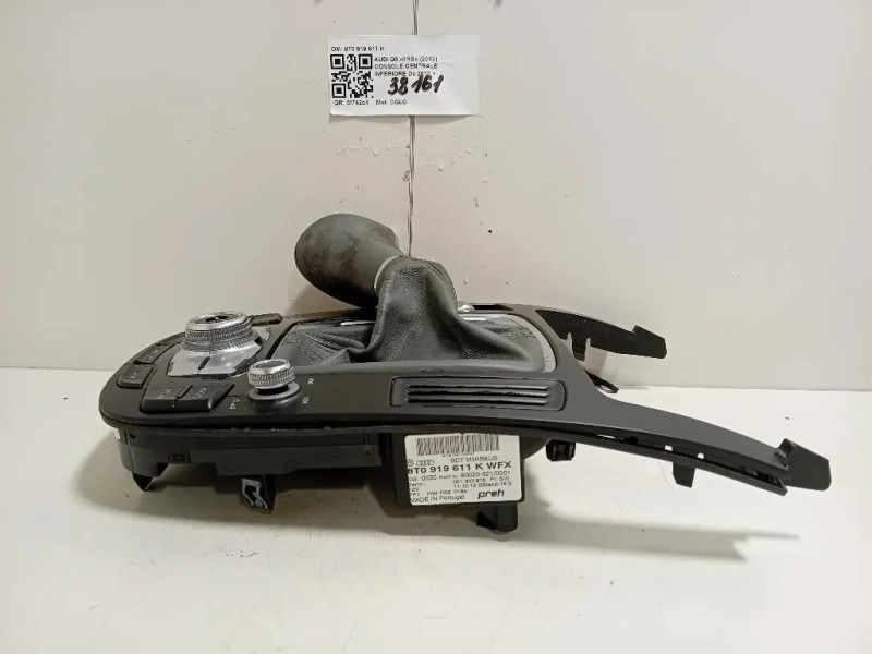Console Centrale Inferiore 8T0 919 611 K Audi Q5 8RB 2012