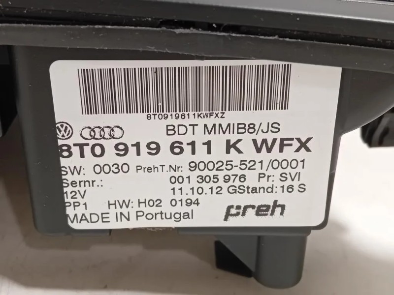 Console Centrale Inferiore 8T0 919 611 K Audi Q5 8RB 2012
