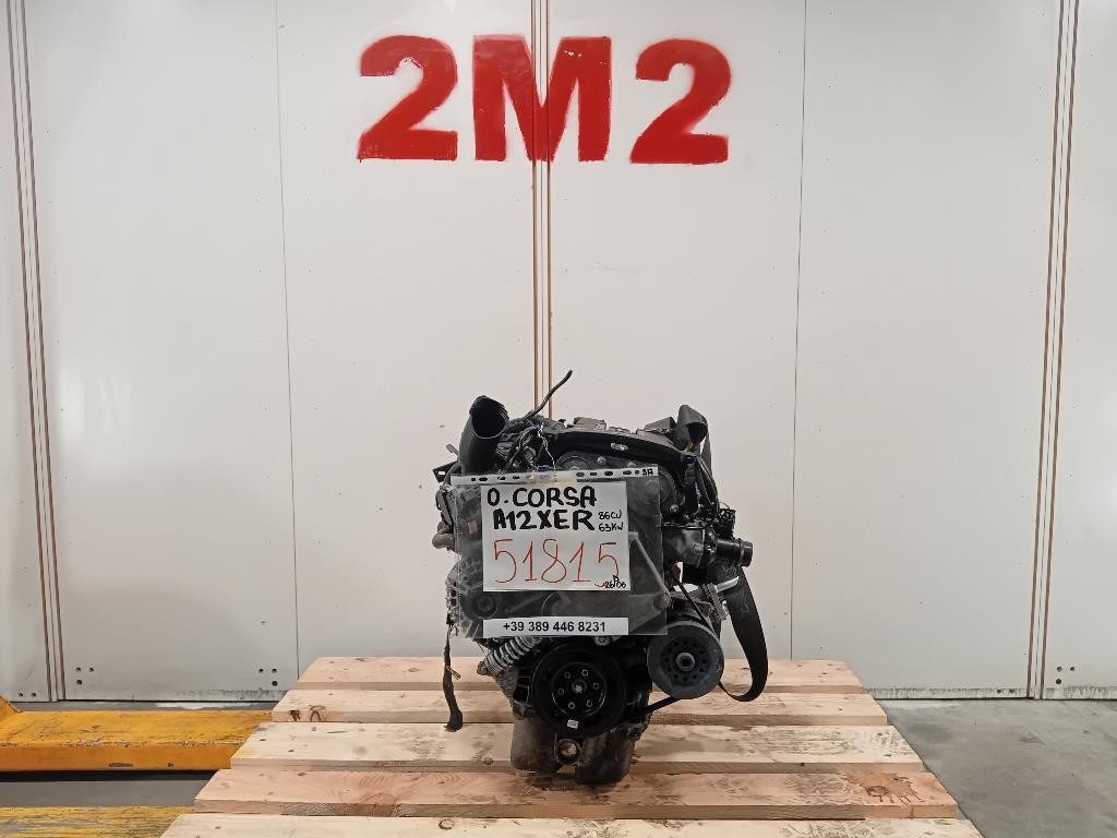 Motore Completo A12XER 86 CV 63 KW Opel Corsa D 2011