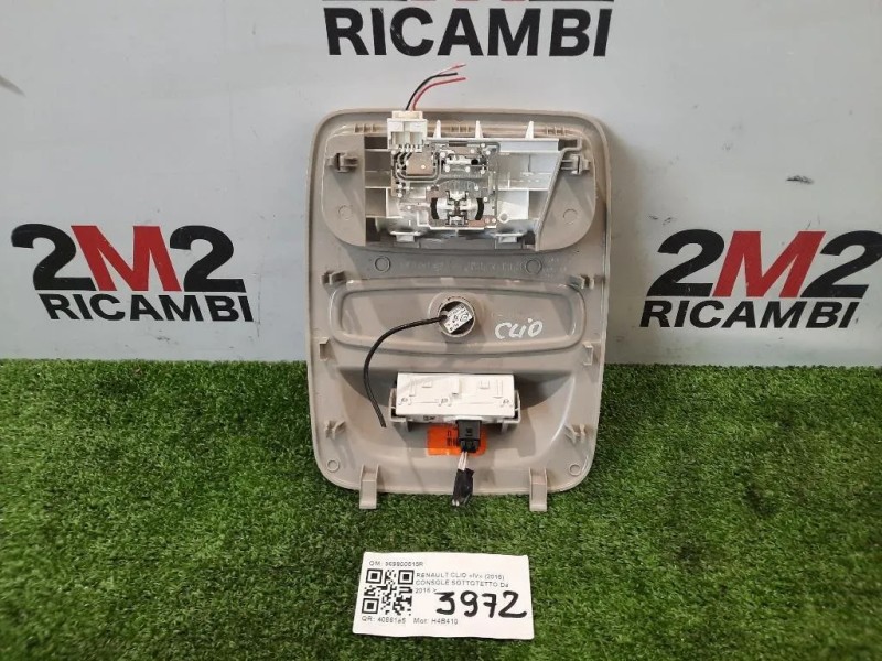 Console Sottotetto 969800515R LUCI CORTESIA Renault CLIO IV 2016