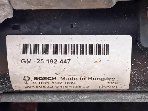 Porta DI Carico POST DX 9820436980 Citroen Berlingo III 2015