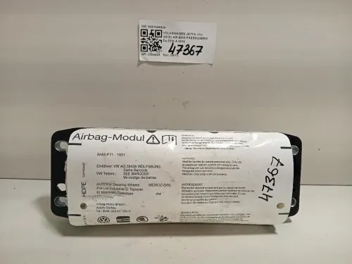 Air-bag Passeggero 608104402A Volkswagen GOLF V 2004