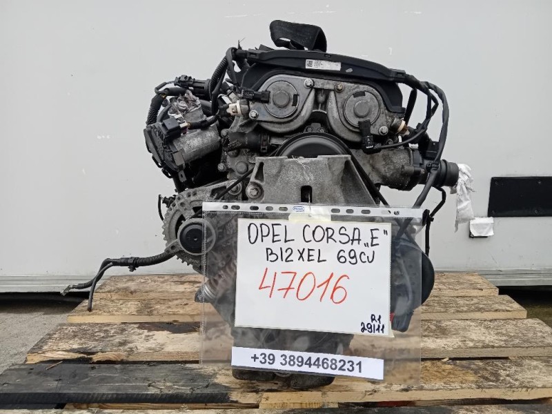 Motore Completo B12XEL 69 CV 51 KW Opel Corsa E 2014