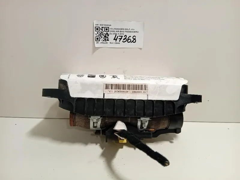 Air-bag Passeggero 608104402A Volkswagen GOLF VI 2009