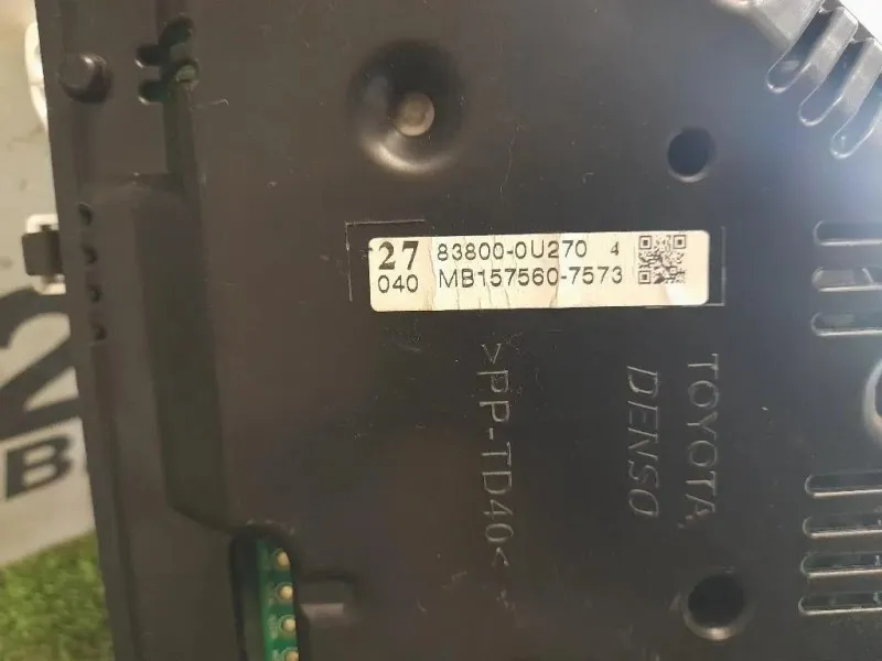 Contachilometri 83800-0U270 Toyota Yaris IV 2012