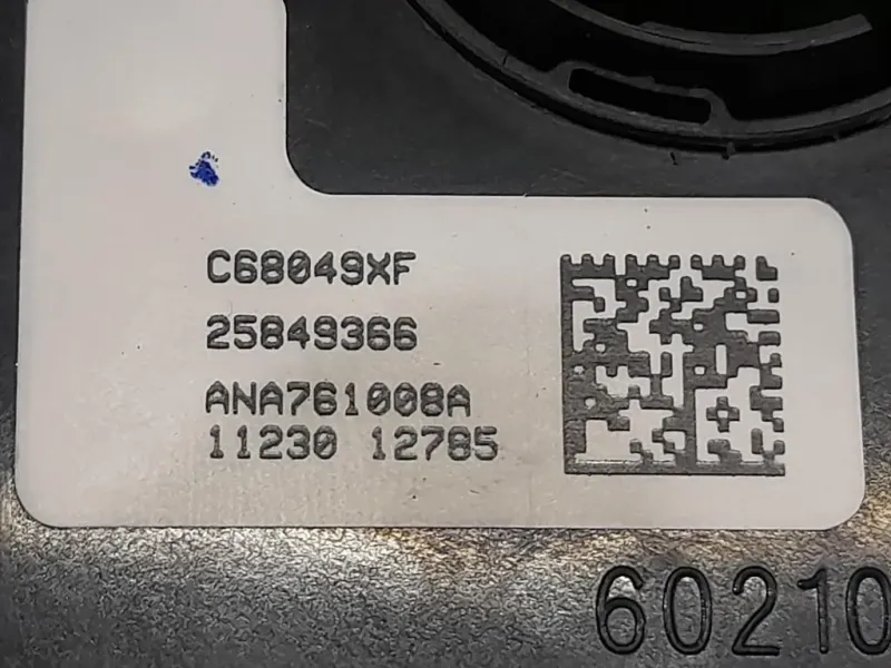 Contatto Airbag Guidatore 25849366 Chevrolet Orlando 2011