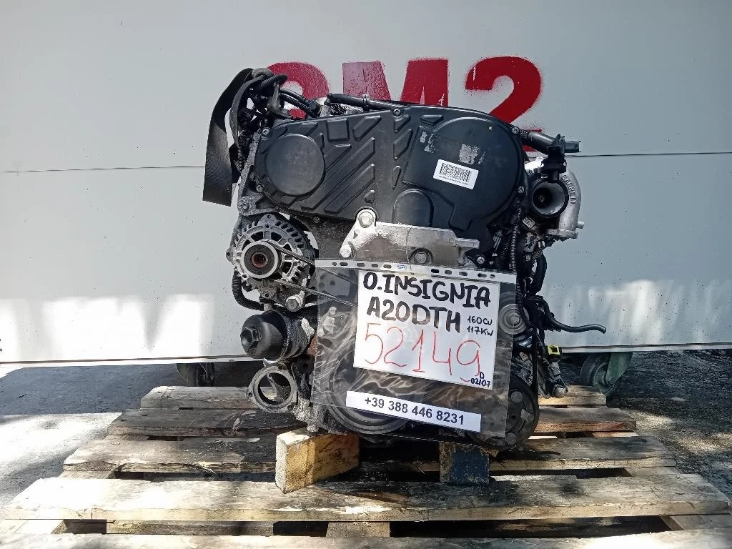 Motore Completo A20DTH 160 CV 117 KW Opel Insignia A 2009