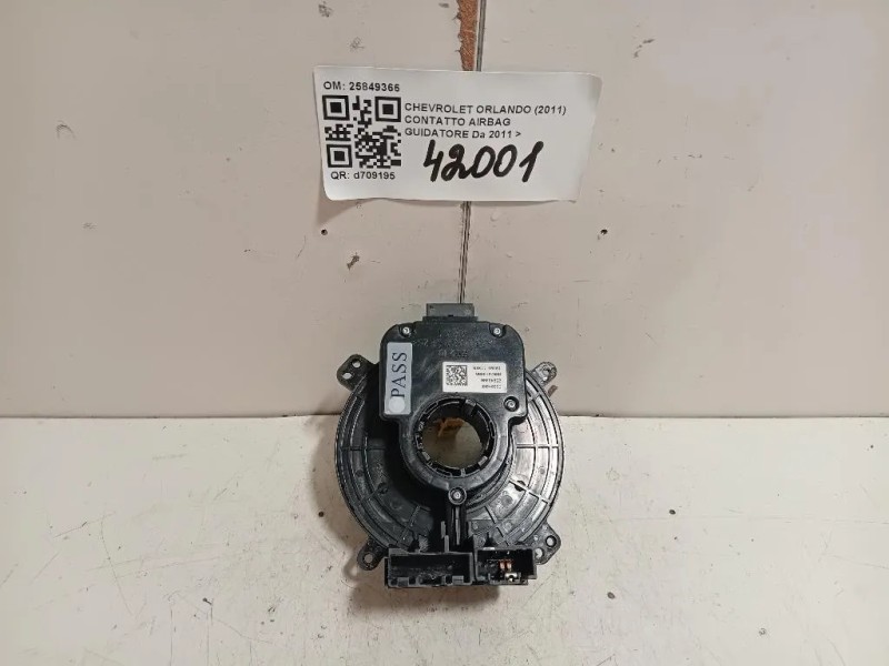 Contatto Airbag Guidatore 25849366 Chevrolet Orlando 2011