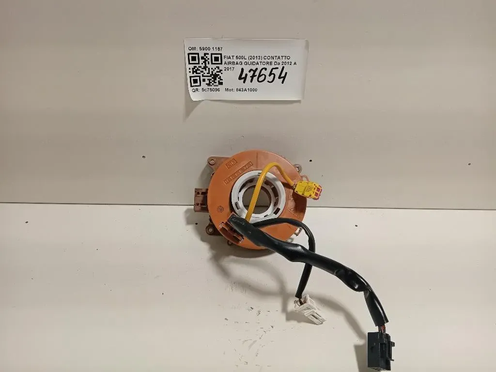Contatto Airbag Guidatore 5900 1157 Fiat 500L 2013