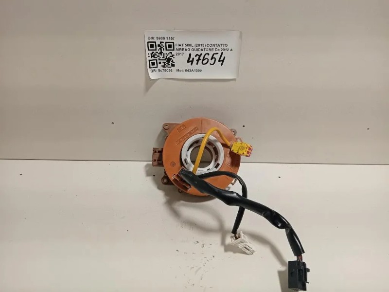 Contatto Airbag Guidatore 5900 1157 Fiat 500L 2013