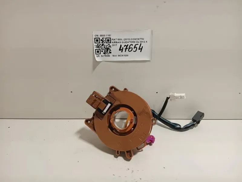 Contatto Airbag Guidatore 5900 1157 Fiat 500L 2013