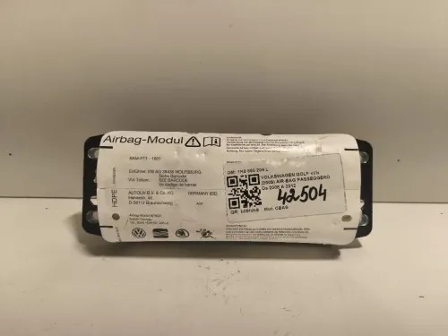 Air-bag Passeggero 1K0 880 204 L Volkswagen GOLF VI 2009
