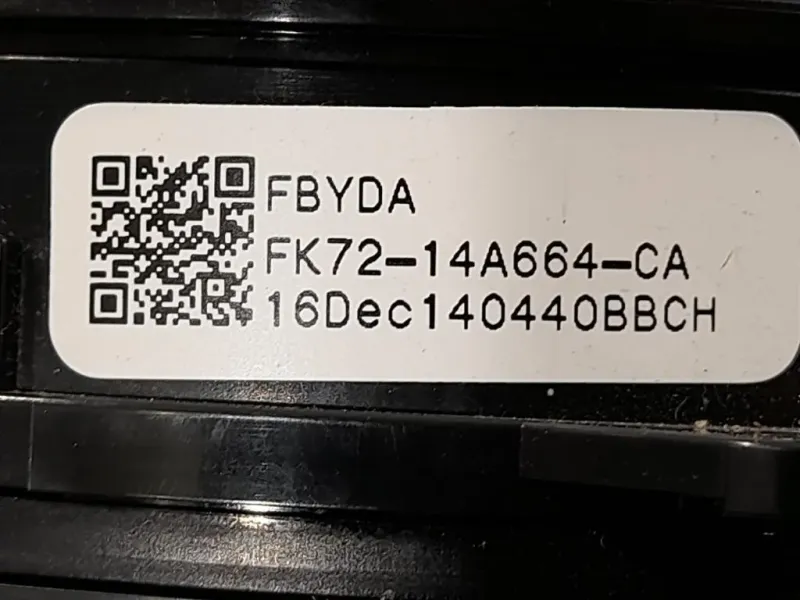 Contatto Airbag Guidatore FK72-144554-CA Jaguar XE 2015