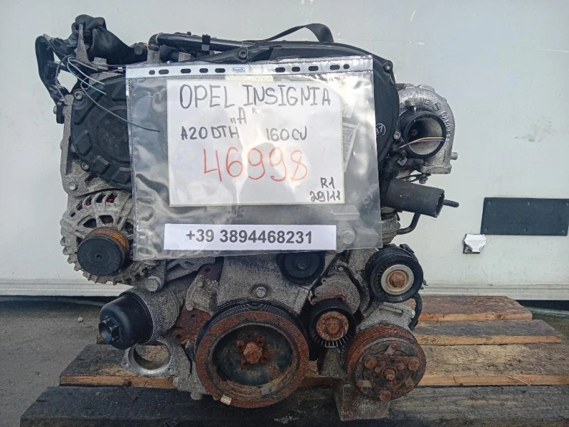 Motore Completo A20DTH 160 CV Opel Insignia A 2009