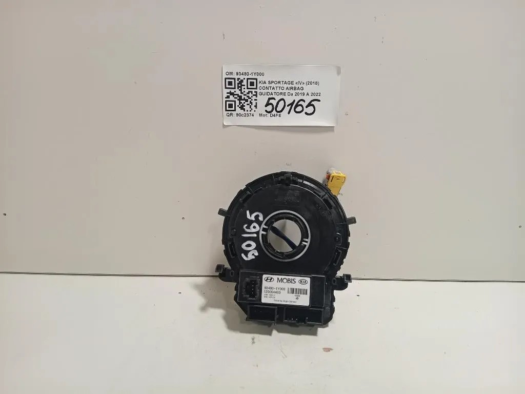 Contatto Airbag Guidatore 93480-1Y000 Kia Sportage IV 2018