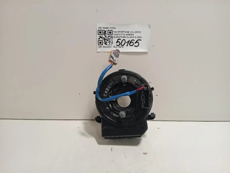 Contatto Airbag Guidatore 93480-1Y000 Kia Sportage IV 2018