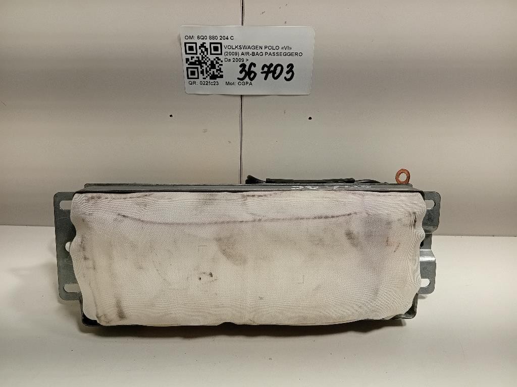 Air-bag Passeggero 6Q0 880 204 C Volkswagen POLO VI 2009