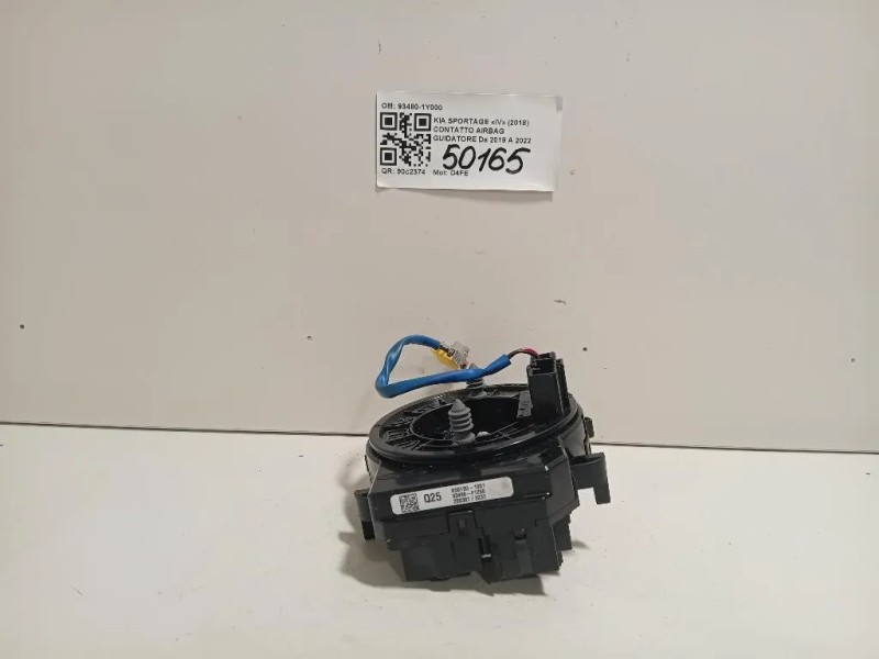 Contatto Airbag Guidatore 93480-1Y000 Kia Sportage IV 2018