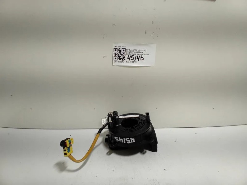 Contatto Airbag Guidatore 20817718 Opel Astra J 2010