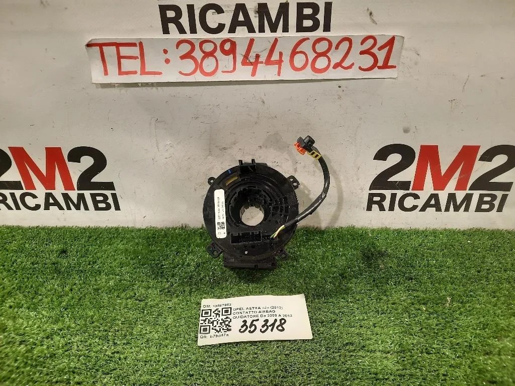 Contatto Airbag Guidatore 13587663 Opel Astra J 2012