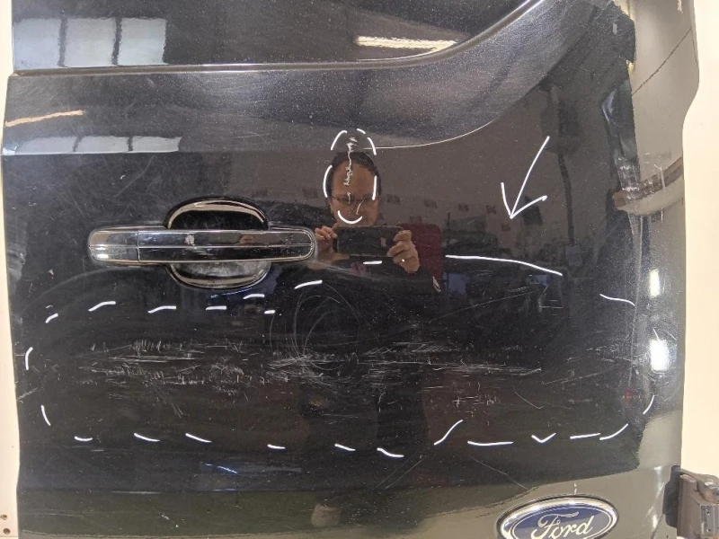 Porta DI Carico POST DX 2778095 Ford Transit Custom I 2013