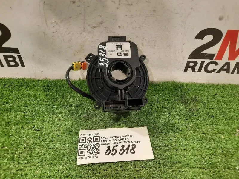 Contatto Airbag Guidatore 13587663 Opel Astra J 2012