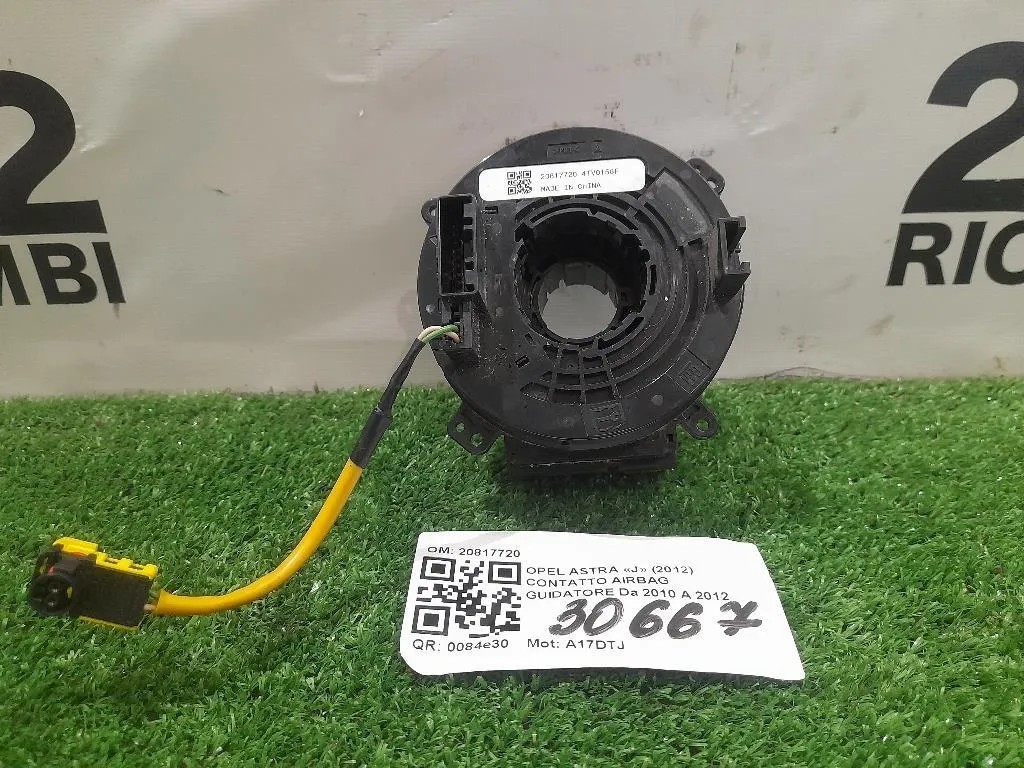Contatto Airbag Guidatore 20817720 Opel Astra J 2012