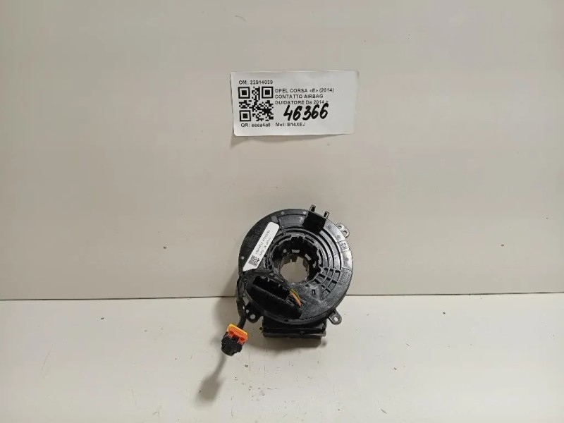 Contatto Airbag Guidatore 22914039 Opel Corsa E 2014