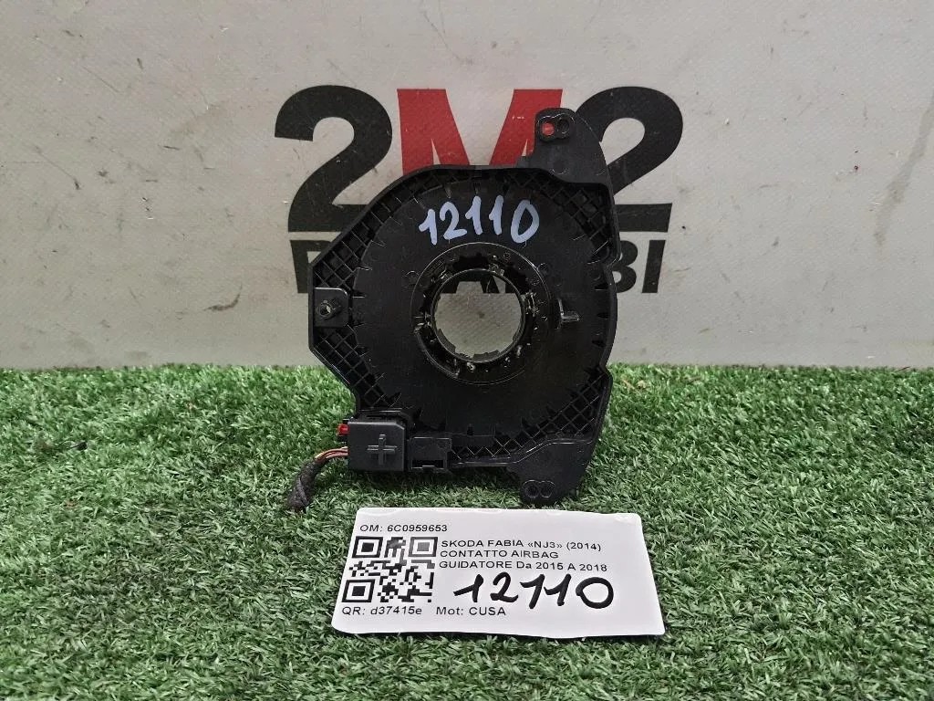 Contatto Airbag Guidatore 6C0959653 Skoda Fabia NJ3 2014