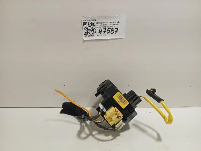 Contatto Airbag Guidatore 202008816 Ssangyong Korando III 2011